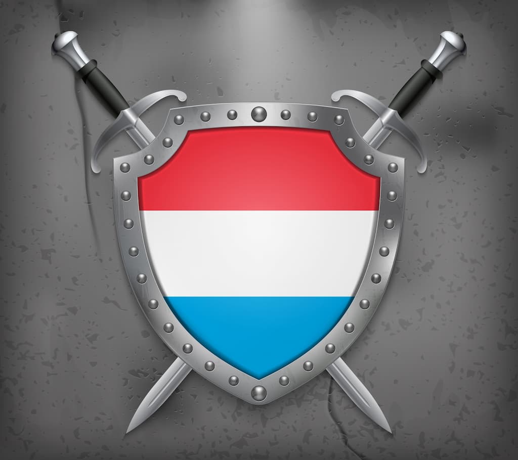 Flagge des Großherzogtums Luxemburg - Credit 123RF